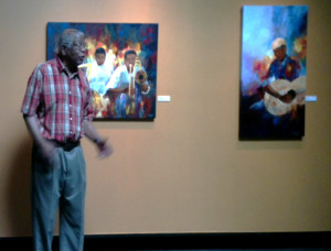 artist, studio, gallery, Museum, Johnny Johnson, artist, color, black history, civil rights, musicians, paintings