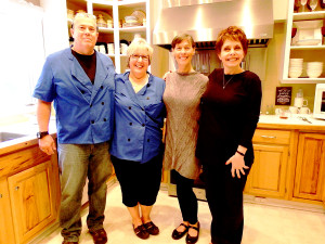 the-hosts-chefs-in-jorgenson-kitchen by Sue Henderson, Henderson Productions