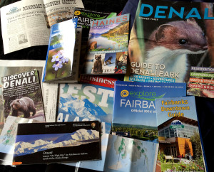 A selection of Alaska research materials