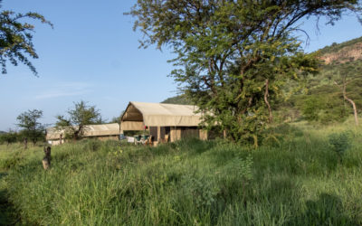 The Kati Kati Mobile Camp on the Serengeti