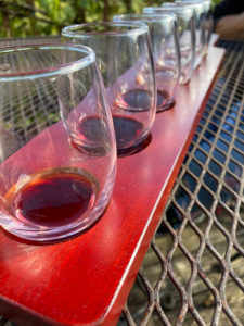 wine, flight, Shenandoah Valley