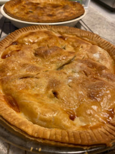 apple pie, double crust