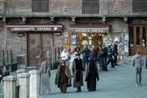 Sienna, Italy street scene