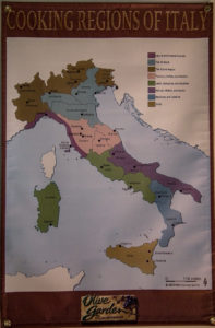 Italian food regions